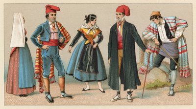 Spain Costume by French School